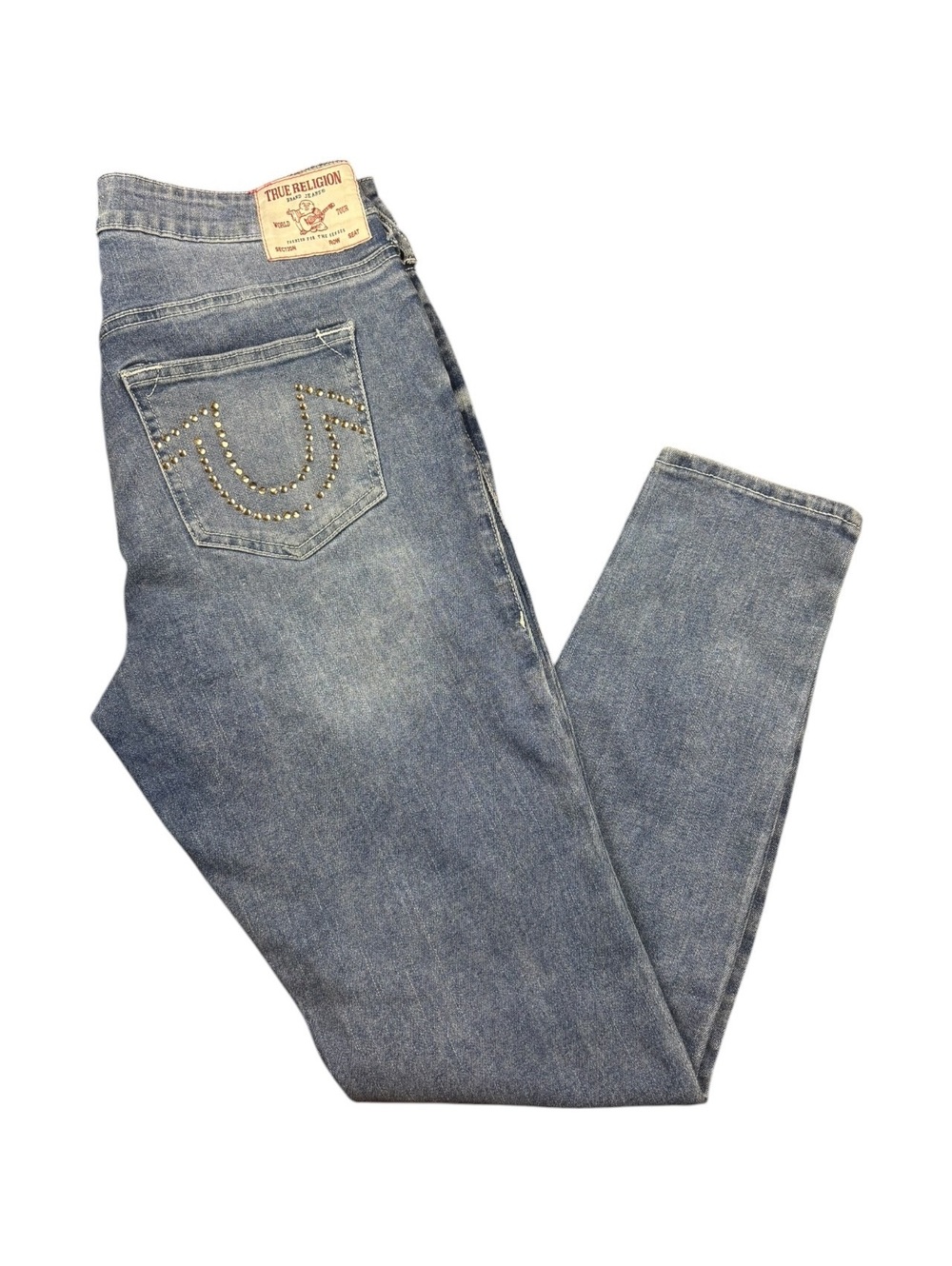 True Religion Y2K Jennie Curvy High Rise Skinny Capri Jeans